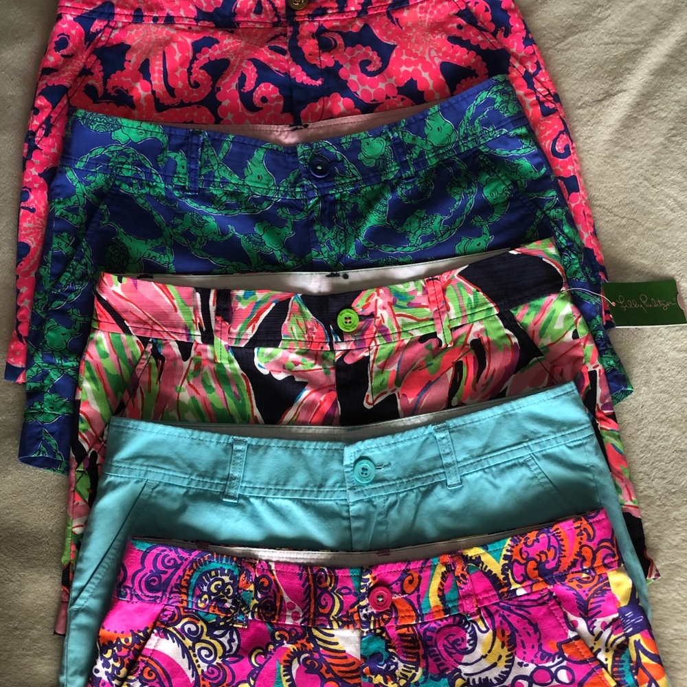 Lot of Lilly Pulitzer cotton shorts - Picture 1 of 6
